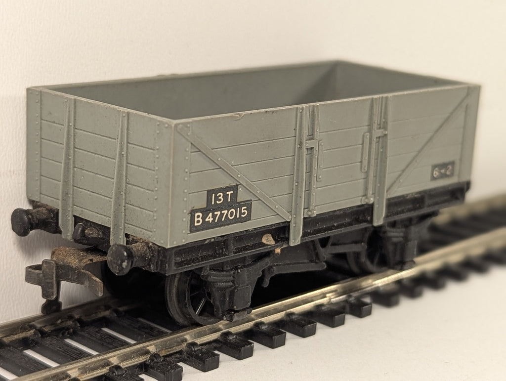 Hornby Dublo OO Gauge BR 13 Ton Open Wagon B477015 BR Grey 4625