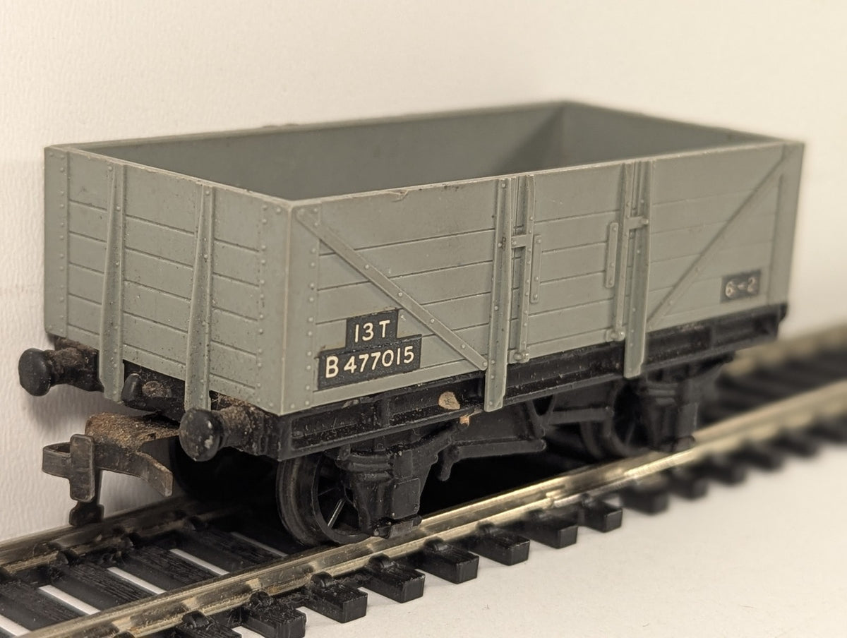Hornby Dublo OO Gauge BR 13 Ton Open Wagon B477015 BR Grey 4625