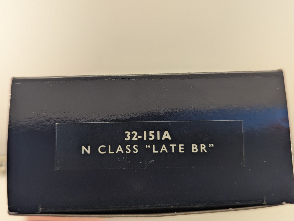 BachmannBranchline 32-151A OO Gauge BR N Class BR Lined Black Late Crest - Boxed