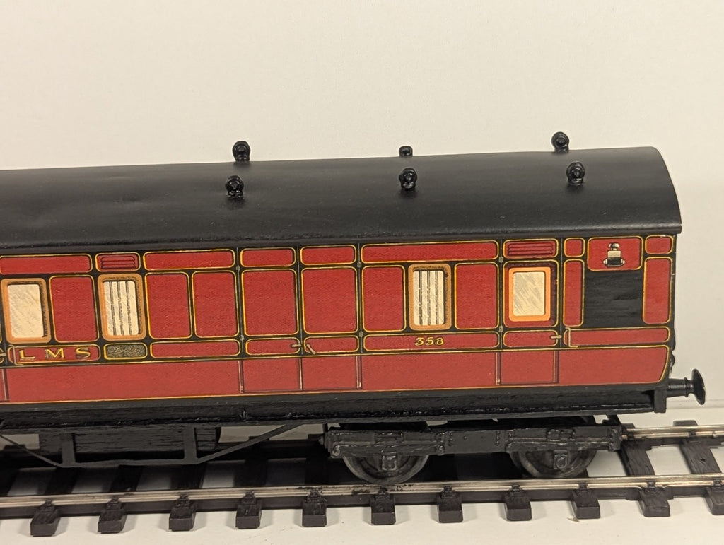 Leeds Model Company O Gauge LMS Brake 3rd Coach 1925