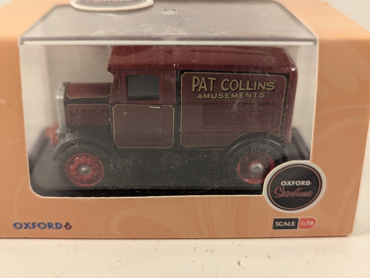 Oxford Diecast 1:76 Scammell Showtrac Ballast “Pat Collins Amusements”