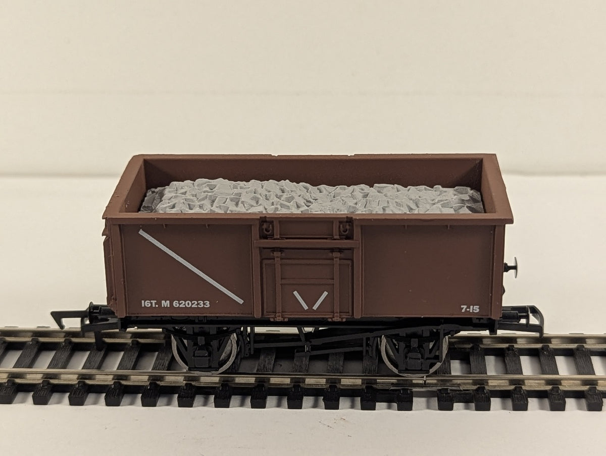 Dapol OO Gauge 16T Steel Mineral Wagon Goods Wagon M620233 BR Bauxite 4F-030-104