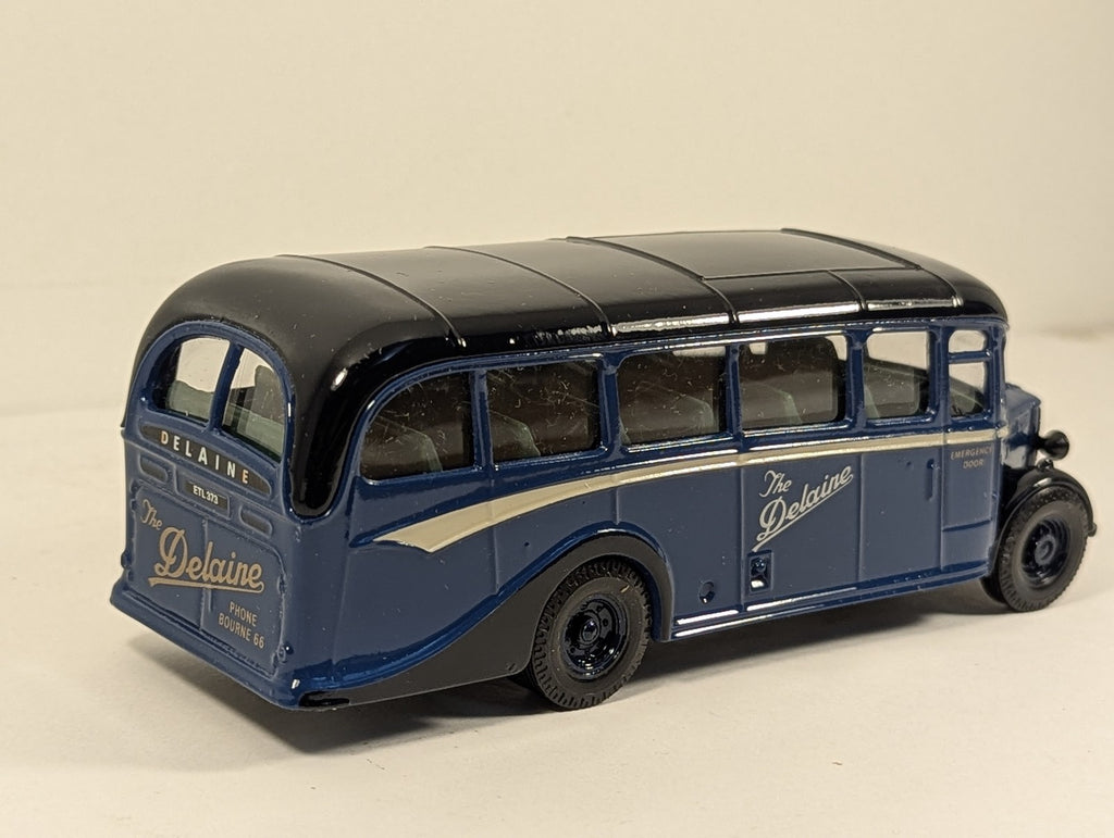 GB Models 1:43 to 1:50 Scale Bedford OB Coach Die-cast Model Coach ETL 373