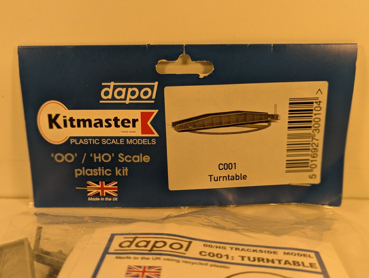 Dapol OO / HO Gauge Turntable Plastic Kit C001
