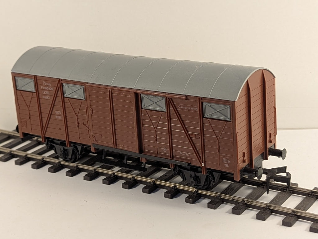 Lima O Gauge FS Type F Box Van Goods Wagon F1160106 FS Brown