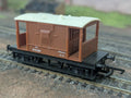 Hornby R729 - 20t Brake Van - BR Bauxite livery Boxed