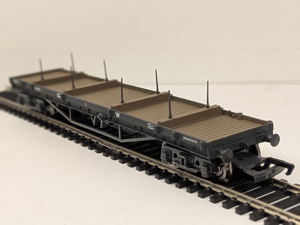 Mainline Railways OO Gauge GWR Bogie Bolster Wagon Macaw B Goods Wagon 107291