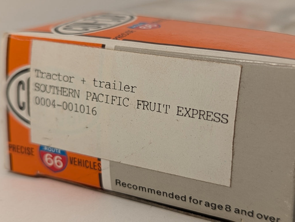 Con-Cor HO Scale Pacific Fruit Express Tempco-Van Service Tractor & Trailer