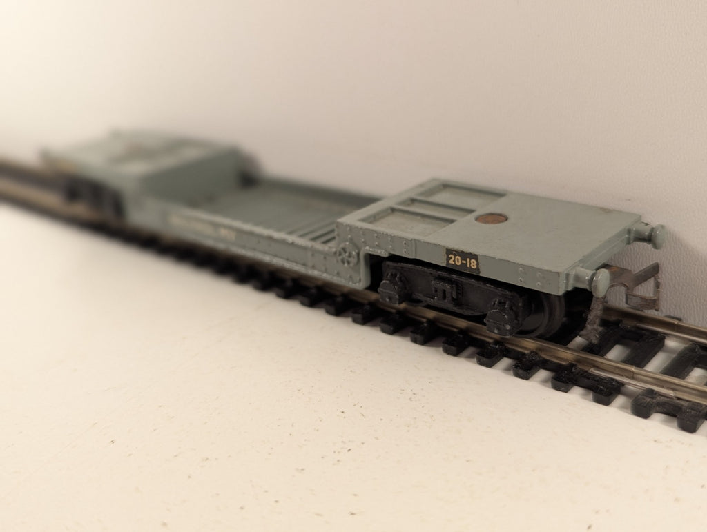 Hornby Dublo 40 Ton Bogie Well Wagon Weltrol MV Grey OO Gauge