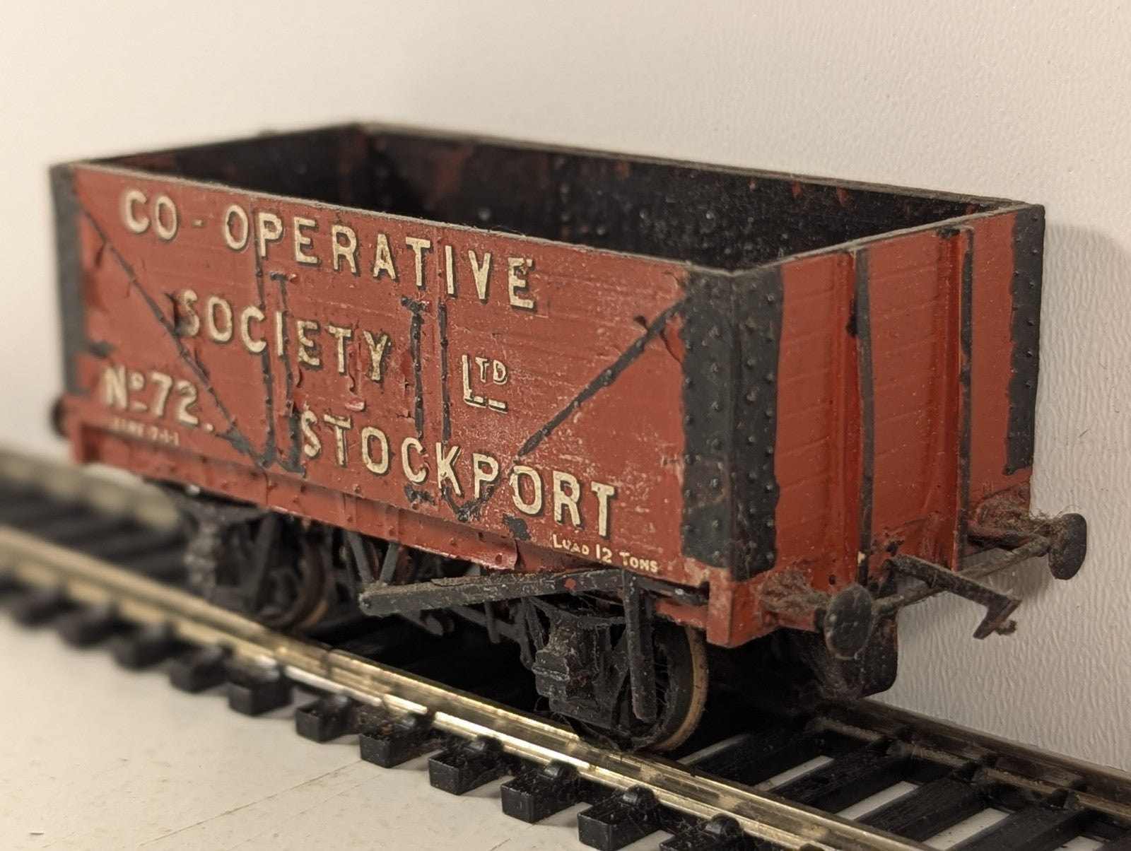 Kitbuilt OO Gauge Co-operative Society Stockport 5-Plank Wagon Open
