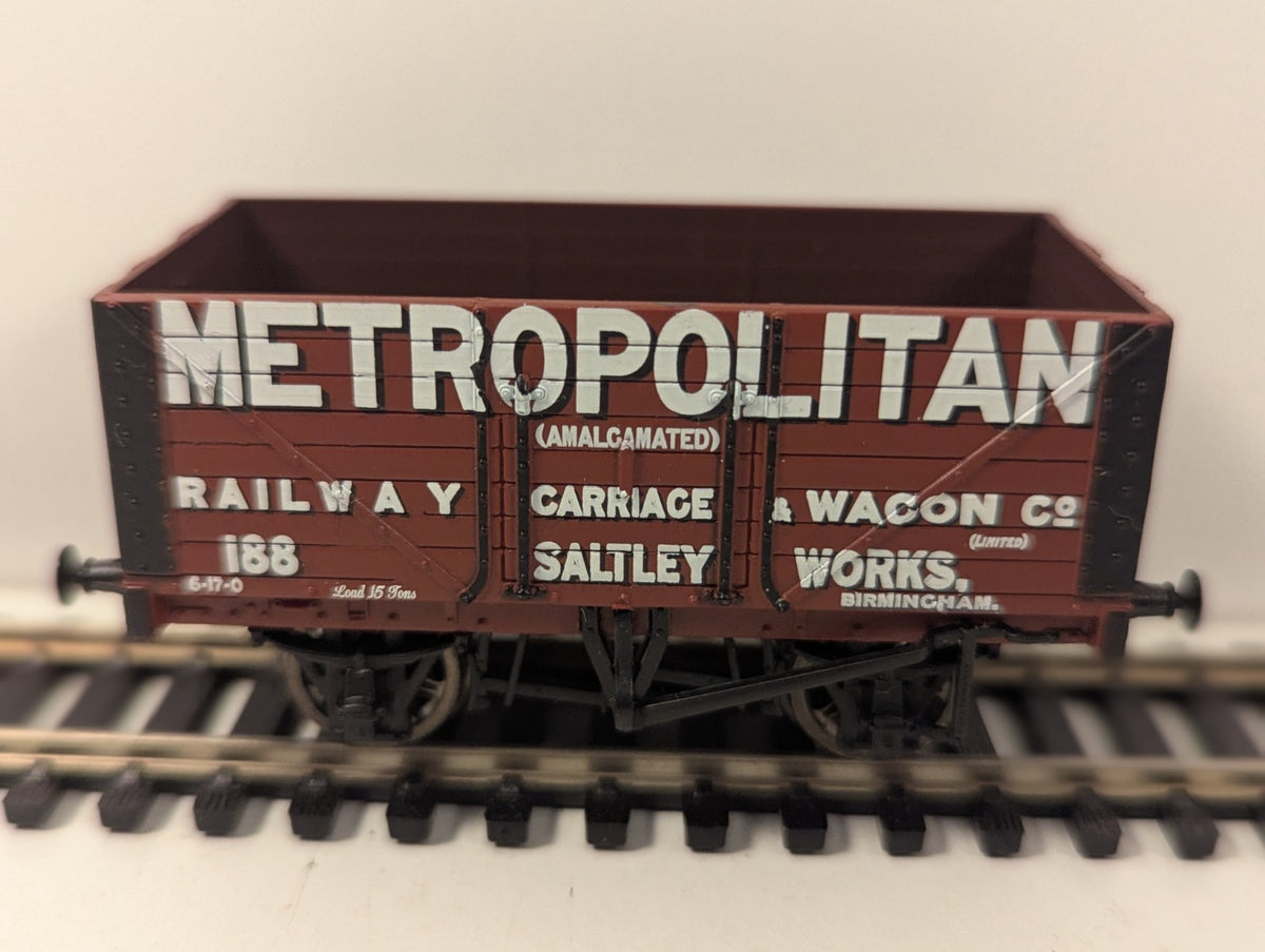 Bachmann 37-150K OO Gauge 8 Plank Wagon Metropolitan RCW