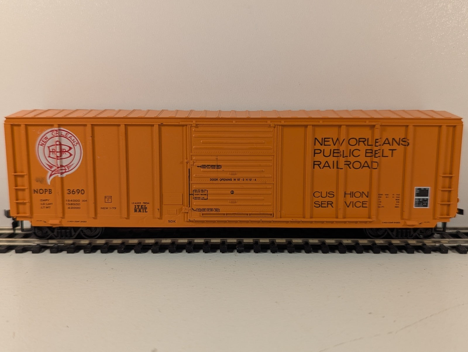 Walthers Mainline HO Gauge 50ft ACF Boxcar NOPB Railroad