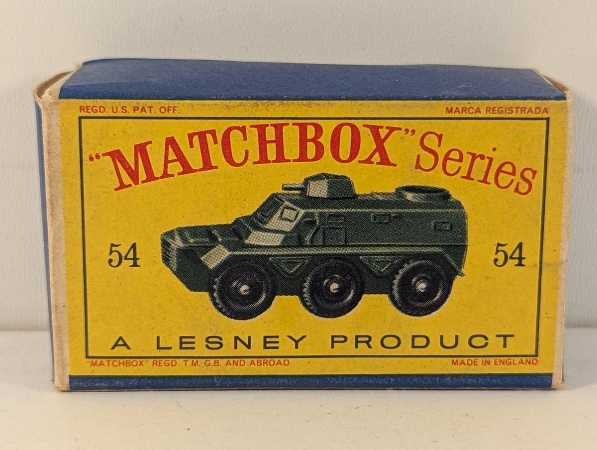 Matchbox Saracen Carrier Die-cast Model Military Green 54