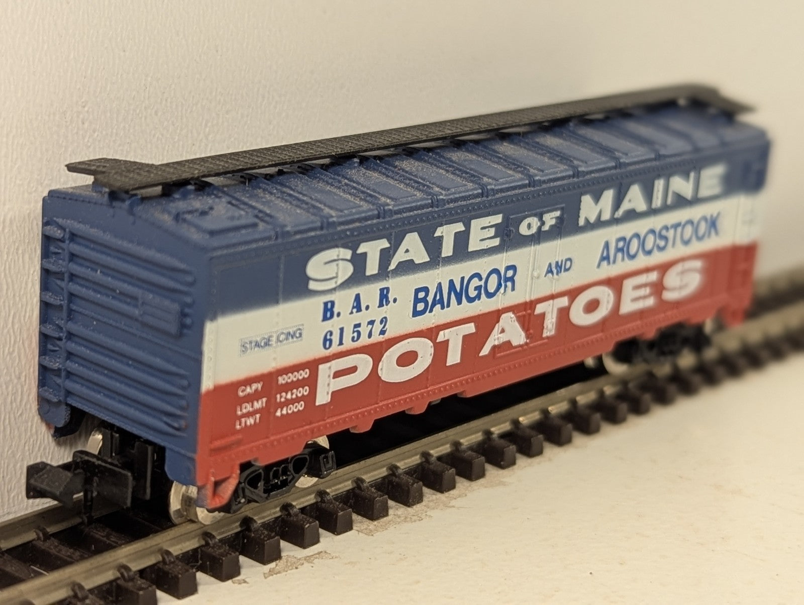 Model Power N Gauge Bangor & Aroostook Box Car