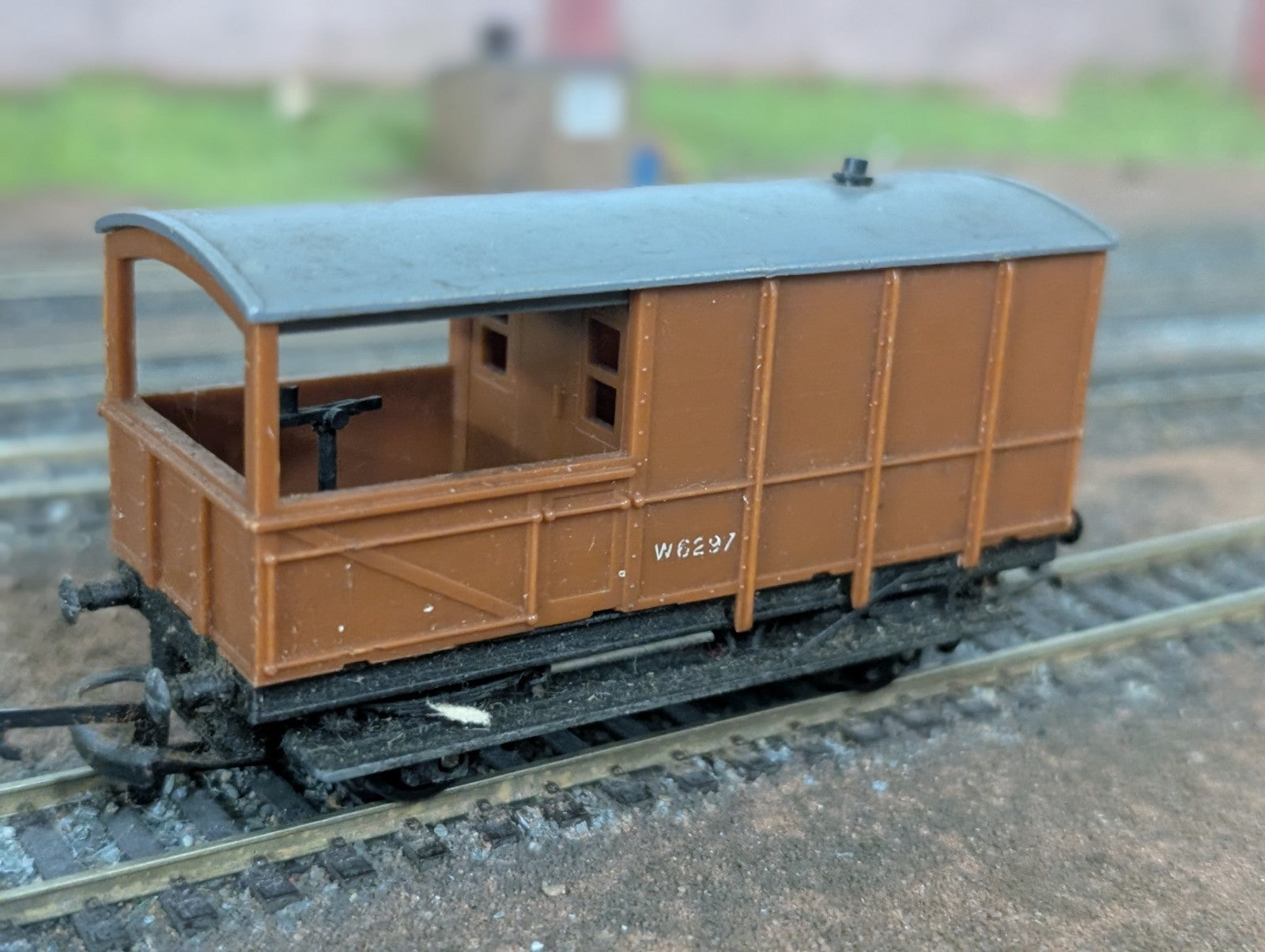 Tri-ang R124 OO Gauge BR WR Toad Brake Van W6297
