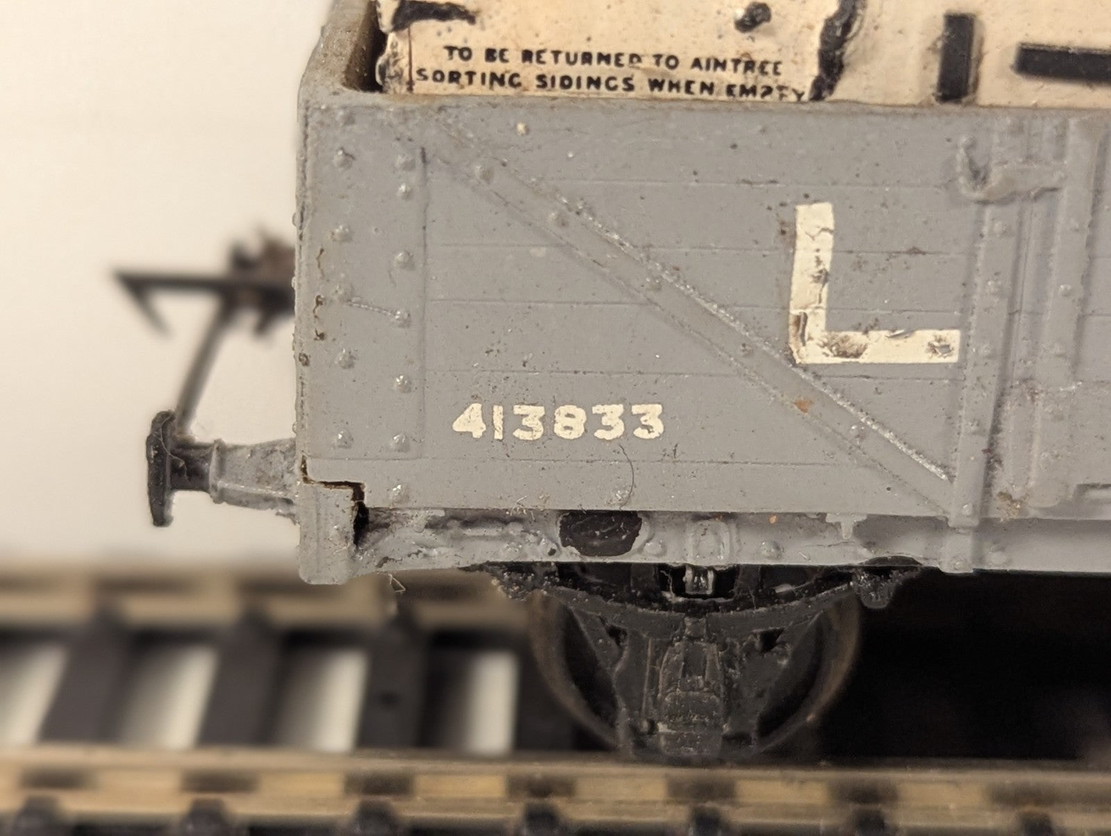 Kitbuilt OO Gauge LMS Open Wagon with Container