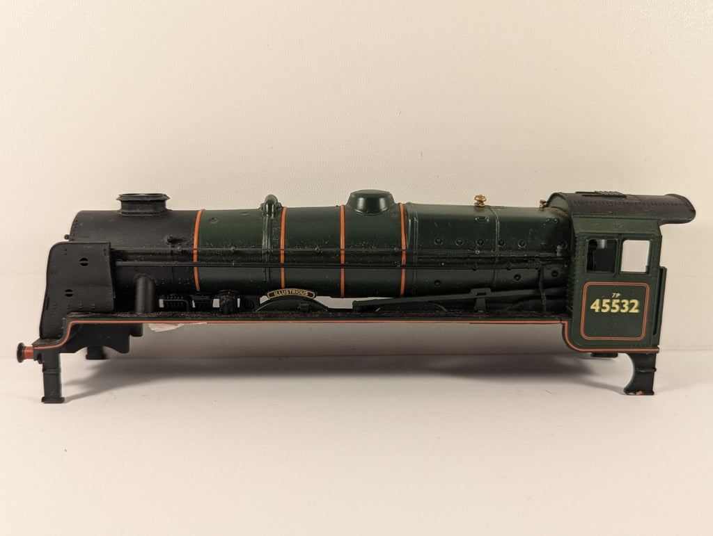 Bachmann OO Gauge LMS Jubilee Class 45532 Illustrious Body Shell - Spares/Repair
