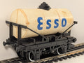 Hornby R713 OO Gauge White Esso Tanker Missing Coupler