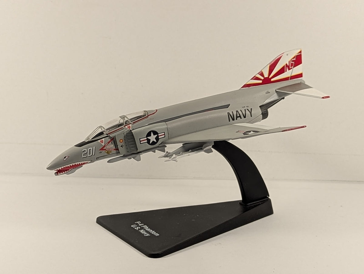 F-4 Phantom Die-cast Model Aircraft 201 U.S. Navy VF-111 Sundowners