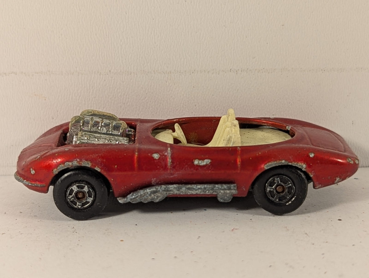 Matchbox Hot Rod Draguar Die-cast Car Red 36