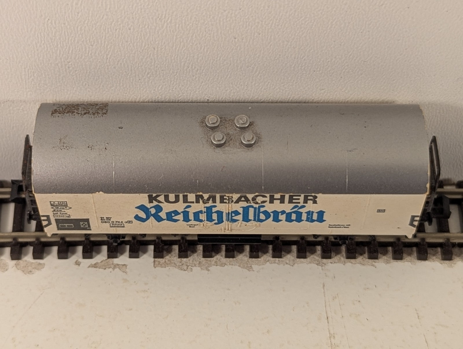 Fleischmann N Gauge Kulmbacher Reichelbräu Refrigerated Beer Wagon