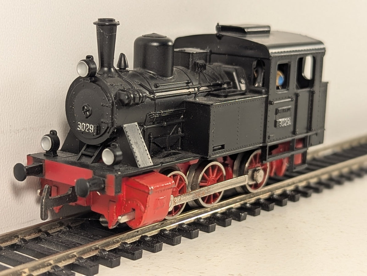 Primex HO Gauge Tenderlokomotive Steam Locomotive 3029 DB Black & Red 3020