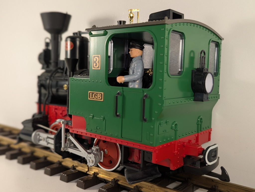 LGB 20212 Stainz 0-4-0 Steam Locomotive Green & Red G Scale