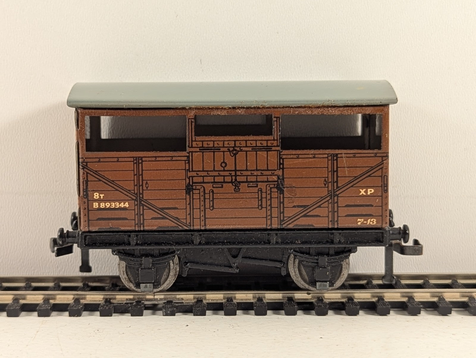 Hornby Dublo 32020 OO Gauge BR Brown D1 Cattle Truck - Boxed