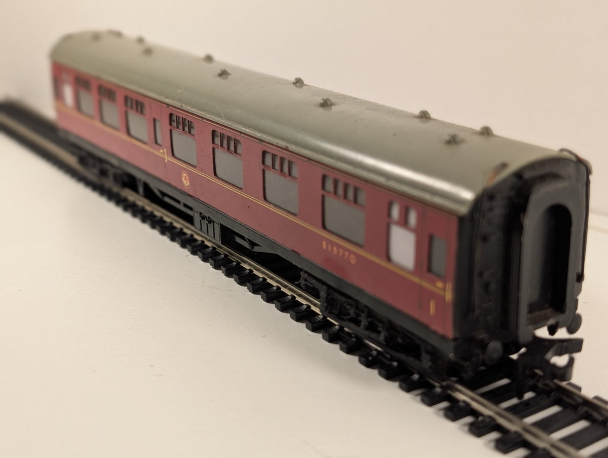 Hornby Dublo 4053 Passenger Corridor Coach BR Maroon E15770