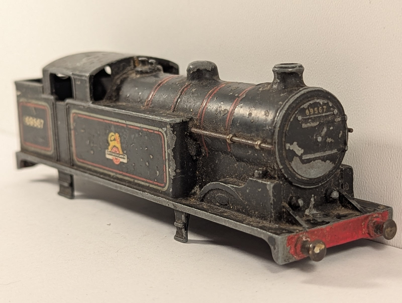 Hornby Dublo OO Gauge Class N2 0-6-2T Locomotive Body Shell 69567 BR Black