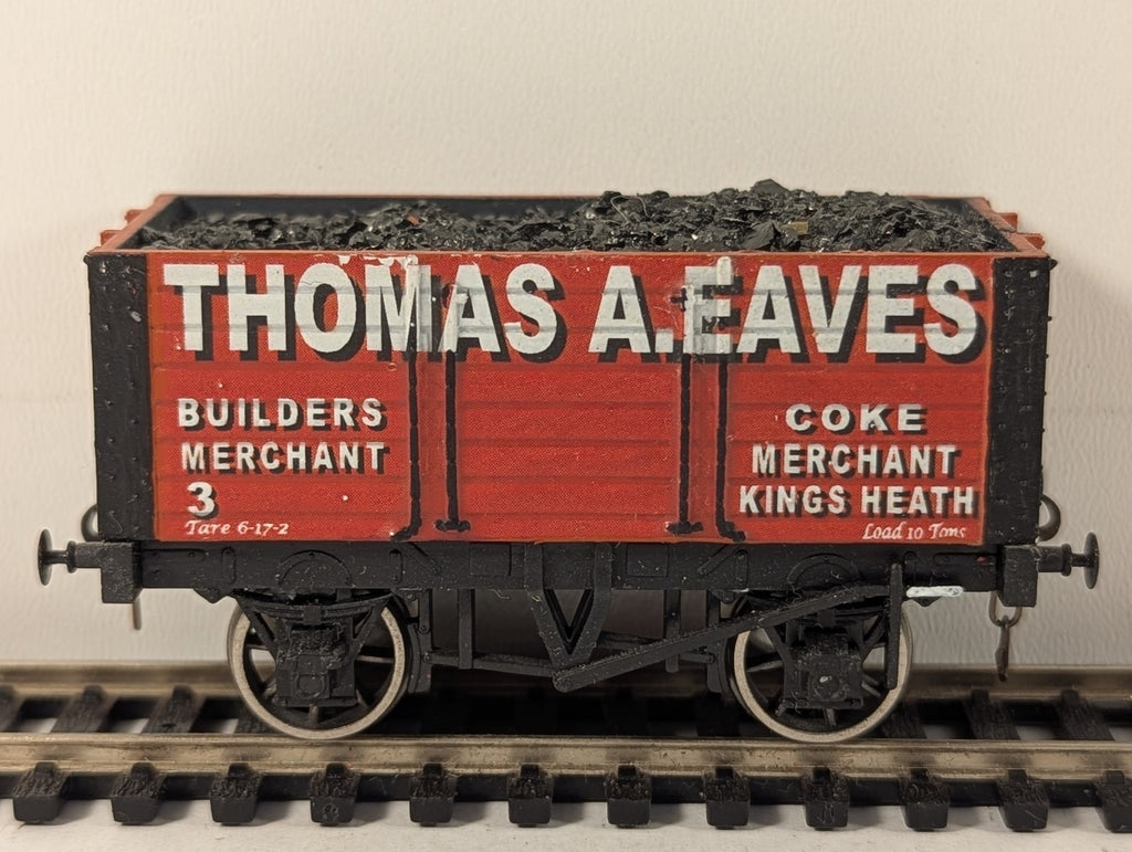 Dapol OO Gauge Thomas A. Eaves Coke & Builders Merchant 7-Plank Open Wagon