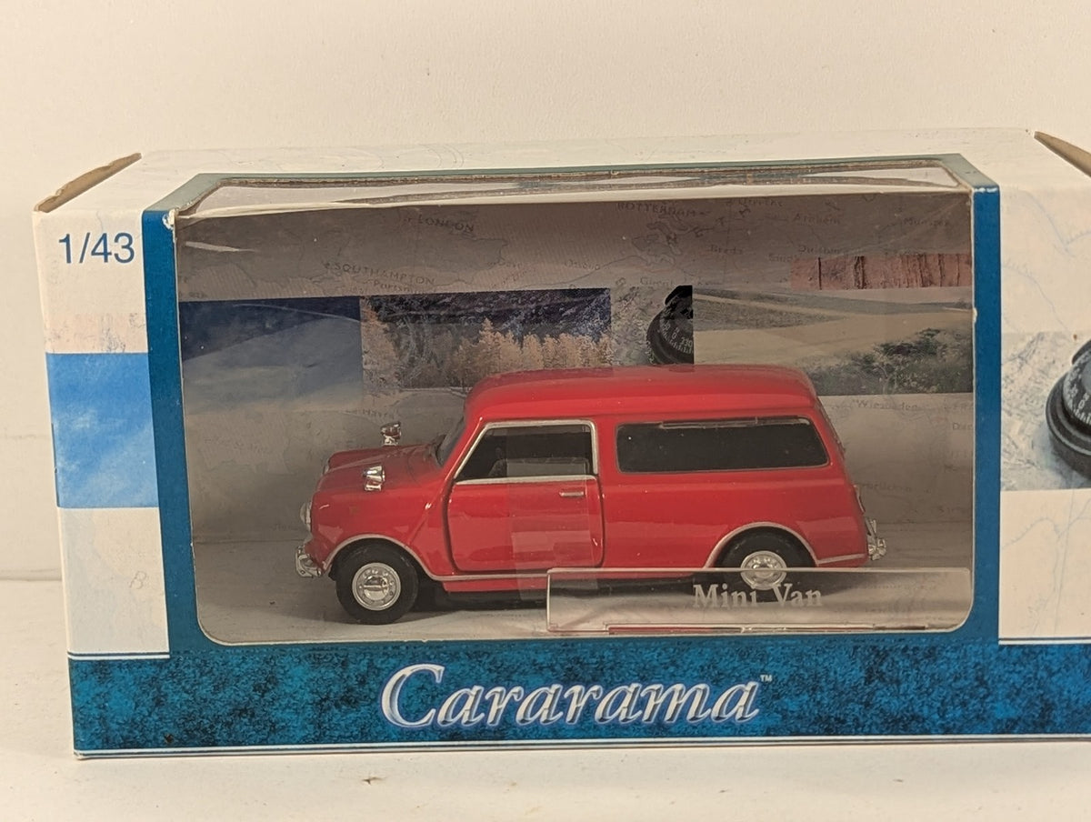 Cararama 1:43 Mini Van Die-cast Model Vehicle Red