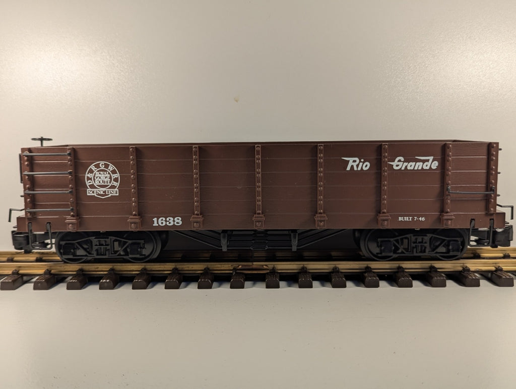 Bachmann 93718BAC G Gauge D&RGW Gondola Car