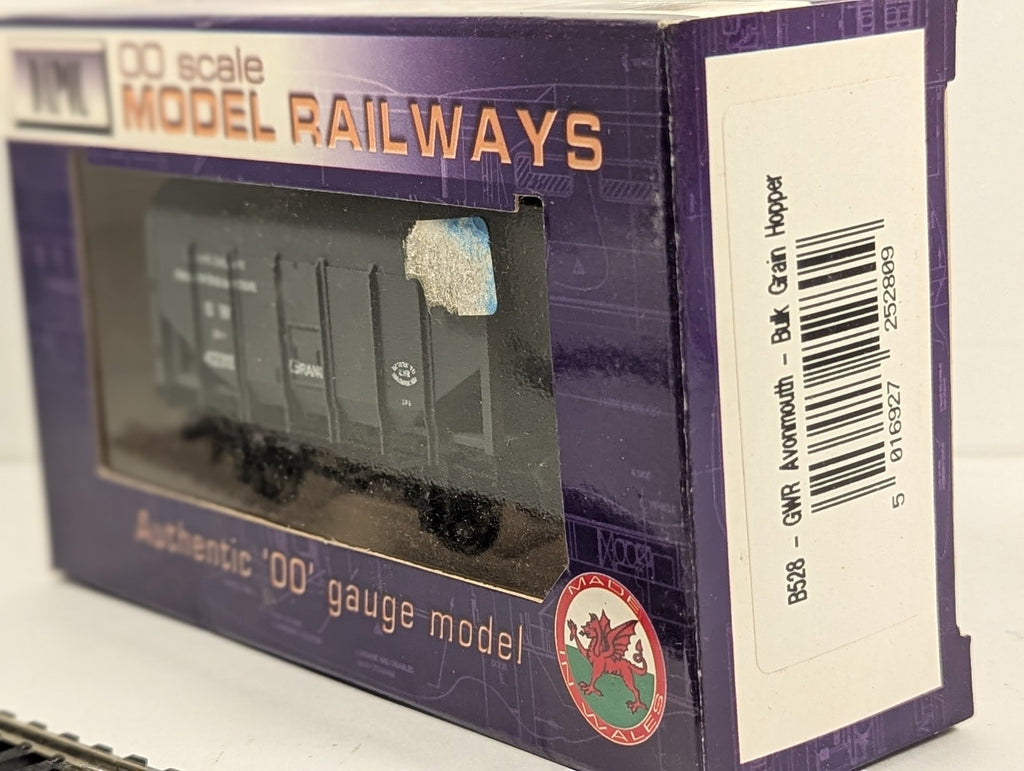 Dapol OO Gauge GWR Avonmouth Bulk Grain Hopper Goods Wagon 42315 GWR Grey B528