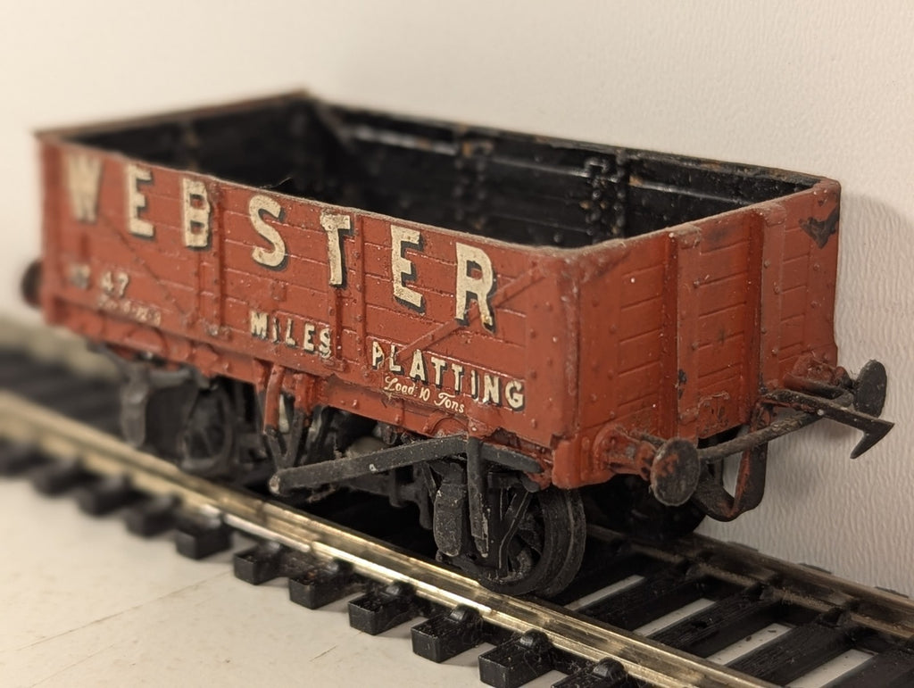 Kitbuilt OO Gauge 7-Plank Open Wagon Goods Wagon 47 Webster