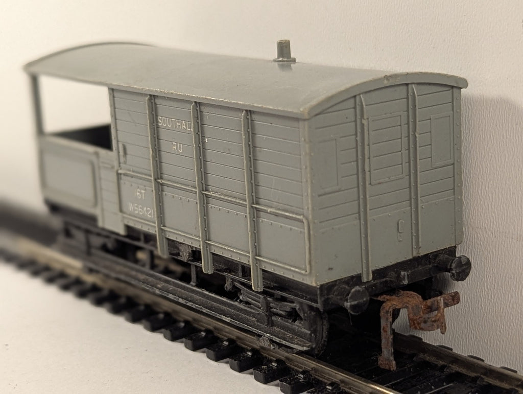 Hornby Dublo OO Gauge BR WR Goods Brake Van W56421 BR Grey 4311
