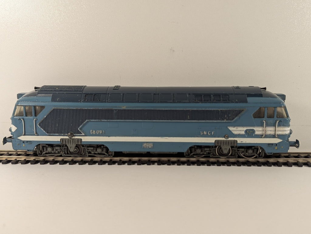 Fleischmann HO Gauge SNCF Class 68000 Diesel Locomotive 68001 SNCF Blue 1386