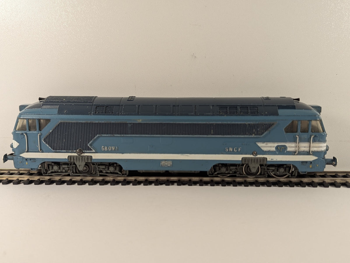 Fleischmann HO Gauge SNCF Class 68000 Diesel Locomotive 68001 SNCF Blue 1386
