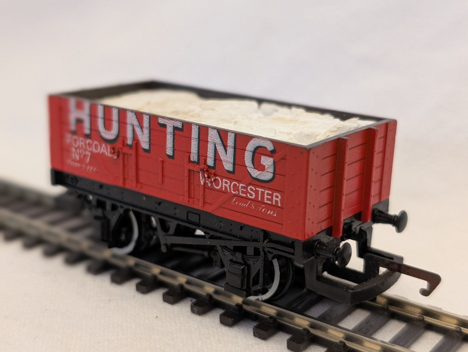 Hornby OO Gauge Private Owner 5-Plank Open Wagon 'Hunting' 7