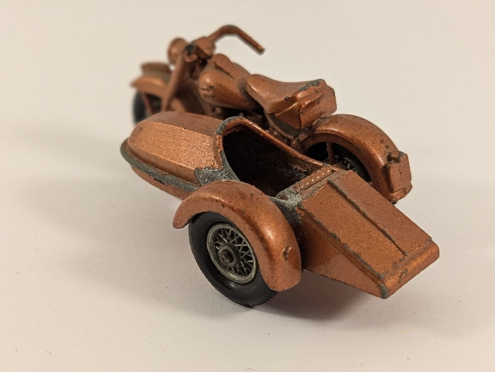 Matchbox Lesney No.66B Harley-Davidson Motorcycle & Sidecar 1:41 Scale