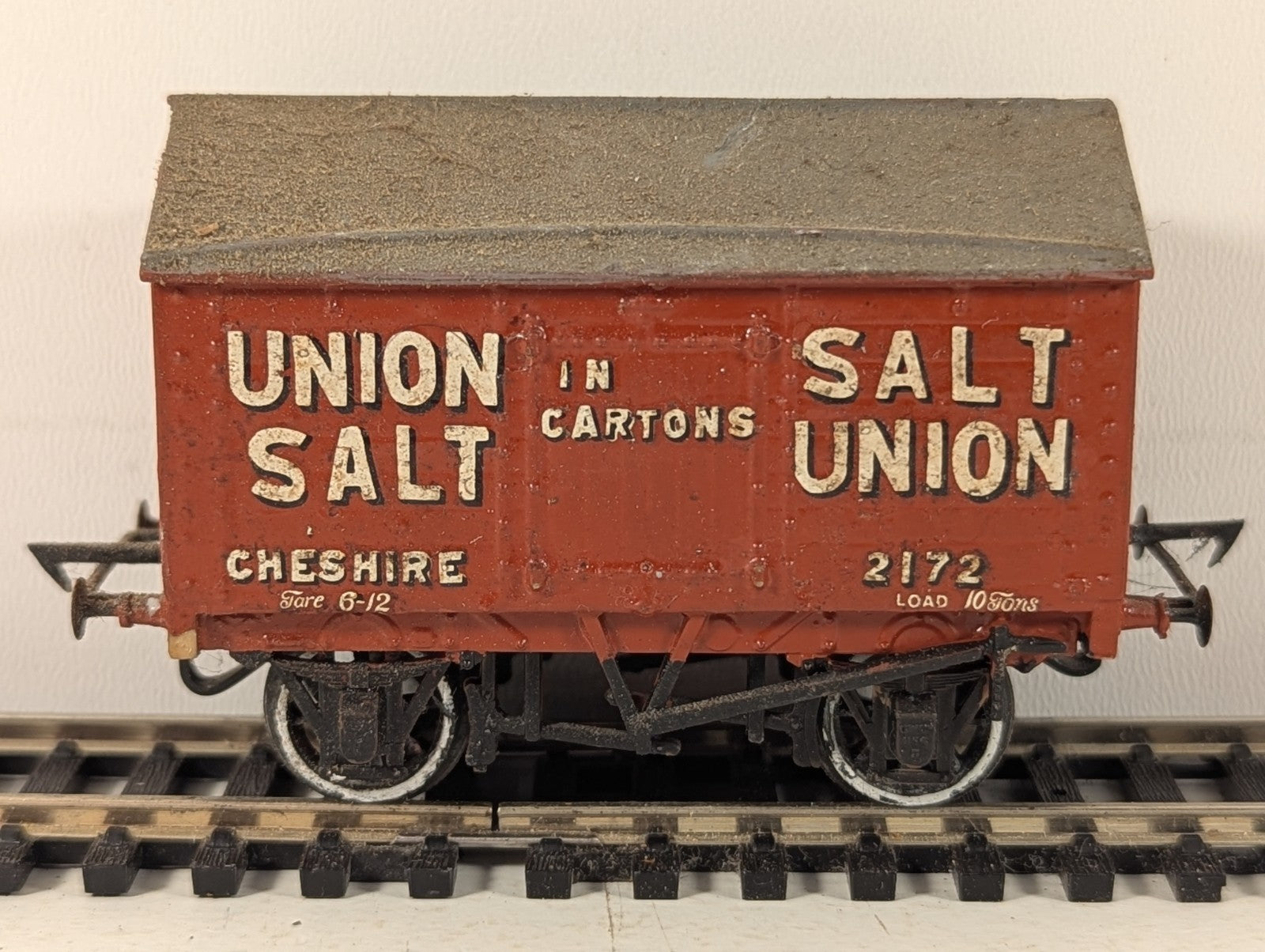 Kitbuilt OO Gauge Salt Union Covered Salt Van Salt Wagon 2172