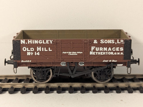 Bachmann OO Gauge 7 Plank Open Wagon N. Hingley & Sons Ltd Goods Wagon 14