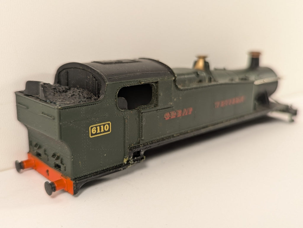 Airfix OO Gauge GWR Class 61XX Large Prairie 2-6-2T Body Shell - Spares/Repairs