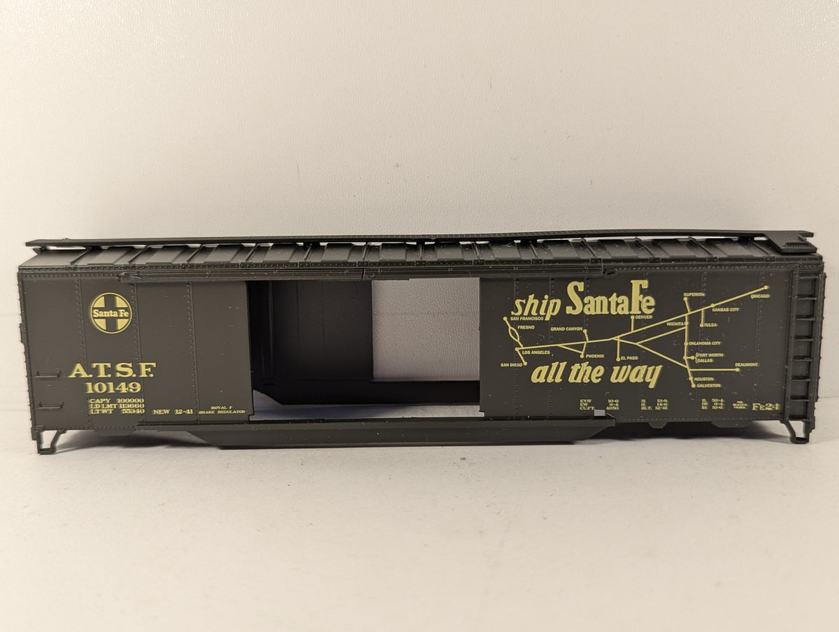 Athearn HO Scale Santa Fe 50' Map Super Chief Boxcar 10149 2908J
