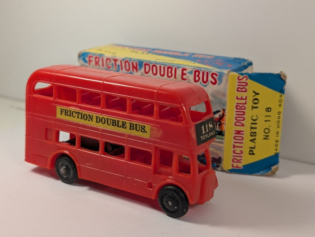 Friction Double Bus Made in Hong Kong