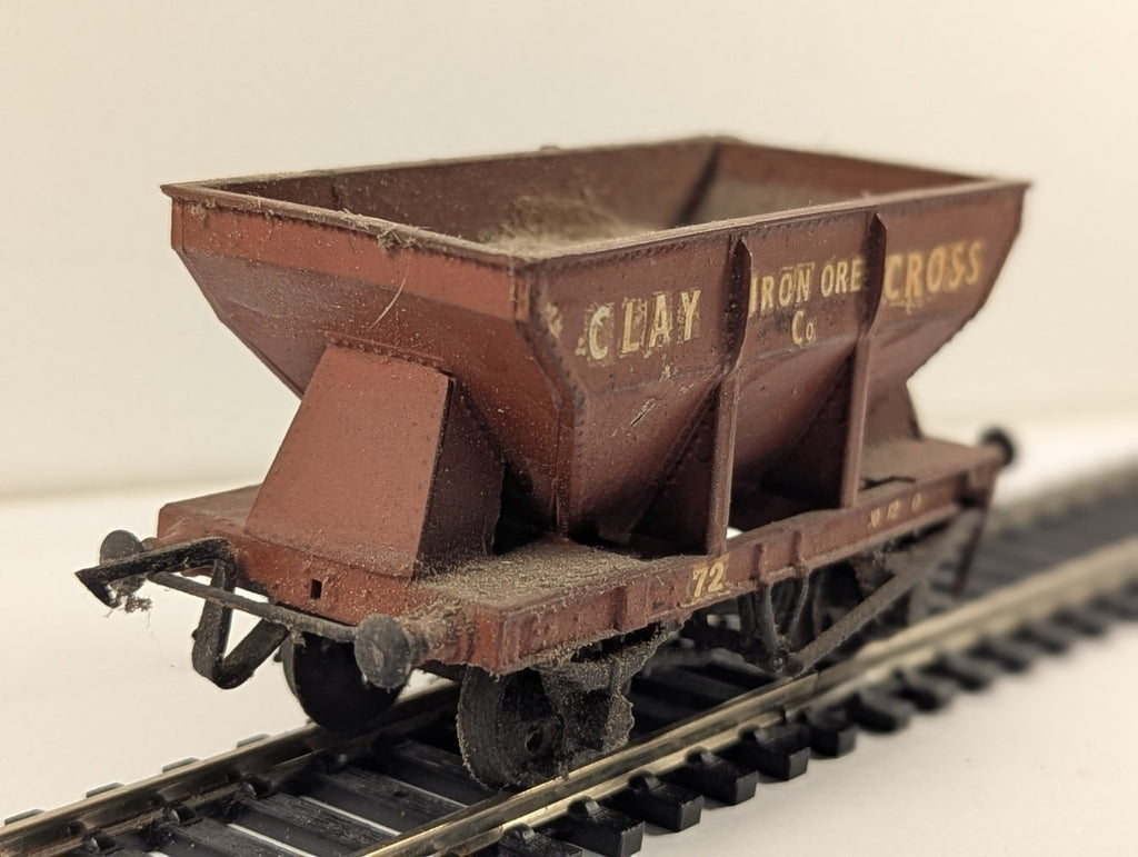 Kit Built OO Gauge Clay Cross Co Iron Ore Hopper Wagon Goods Wagon