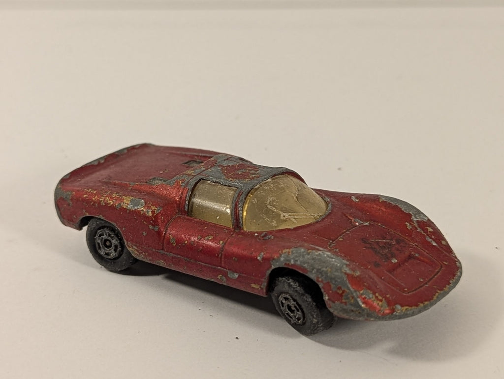 Matchbox Sports Car Die-cast Model Car Red