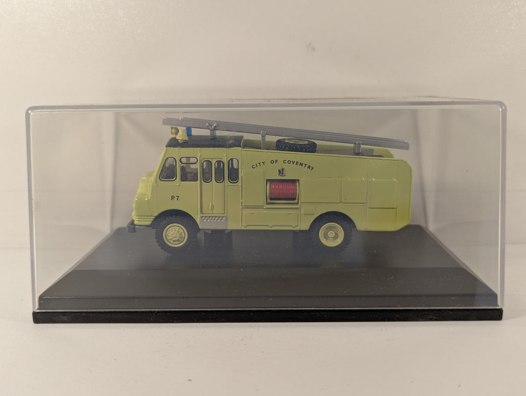 Oxford Diecast 1:76 Bedford Green Goddess Coventry Fire Brigade Diecast Vehicle