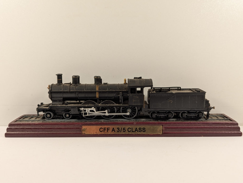 Atlas Editions 1:100 Scale CFF A 3/5 Class Static Steam Locomotive