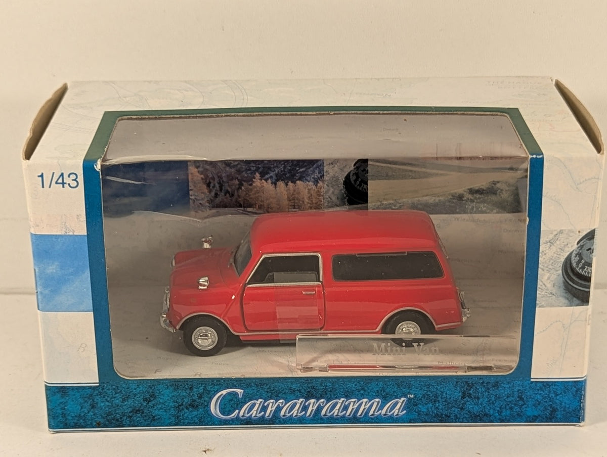 Cararama 1:43 Mini Van Die-cast Model Vehicle Red